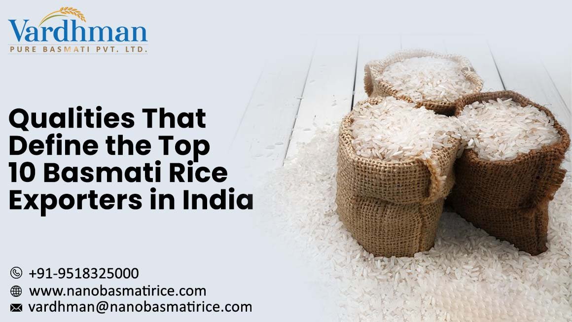 Top 10 Basmati Rice Exporters in India