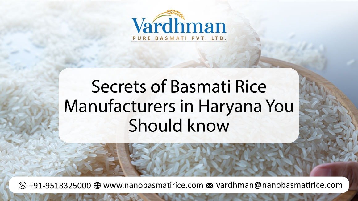 Basmati Rice Manufacturers in Haryana